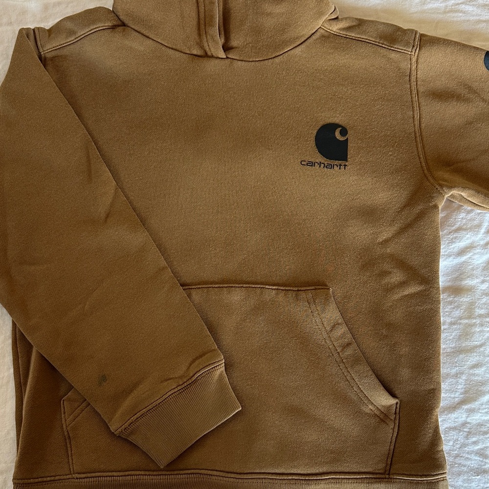 Carhartt Tan Pullover Hoodie
